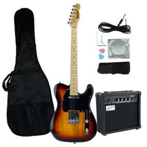 Gitara elektryczna Sunburst TEEG-30 Telecaster w zestawie